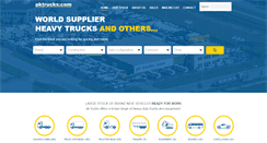 Desktop Screenshot of pktrucks.com